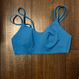 LULULEMON sports bra, aqua, size 6
